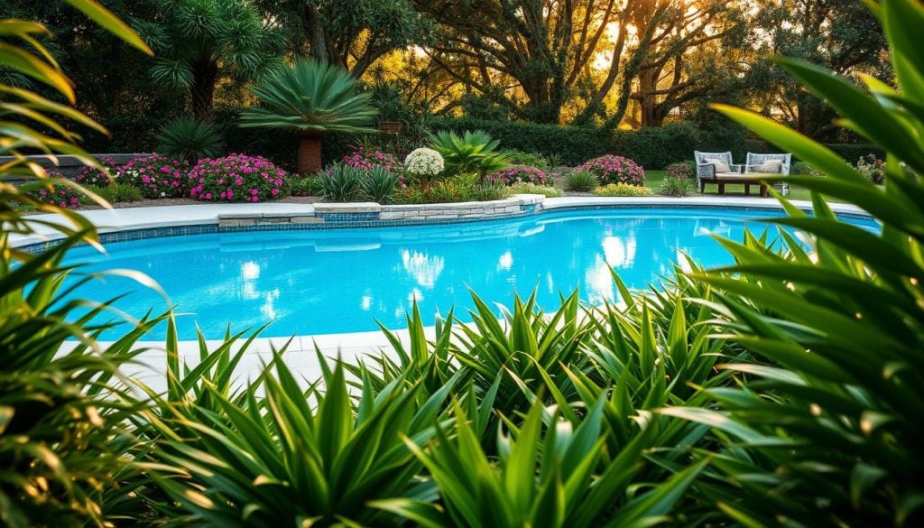Art of Blending Pool Areas with Surrounding Landscape