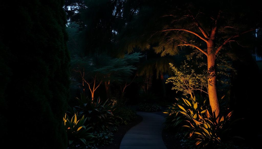 dark foliage garden contrast