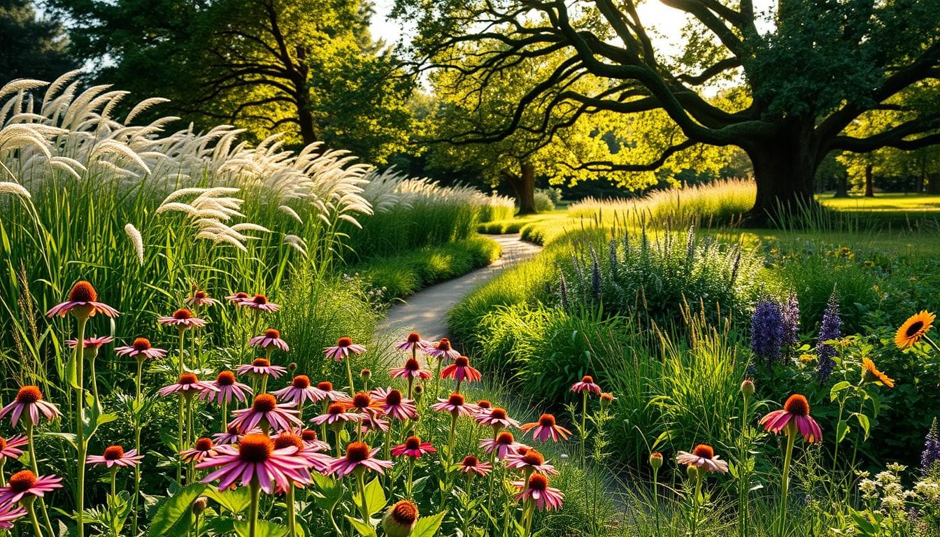 Image showcasing How Native Plant Selection for Sustainable Gardens Promotes Biodiversity