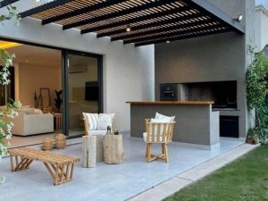 Concrete Patio Landscaping