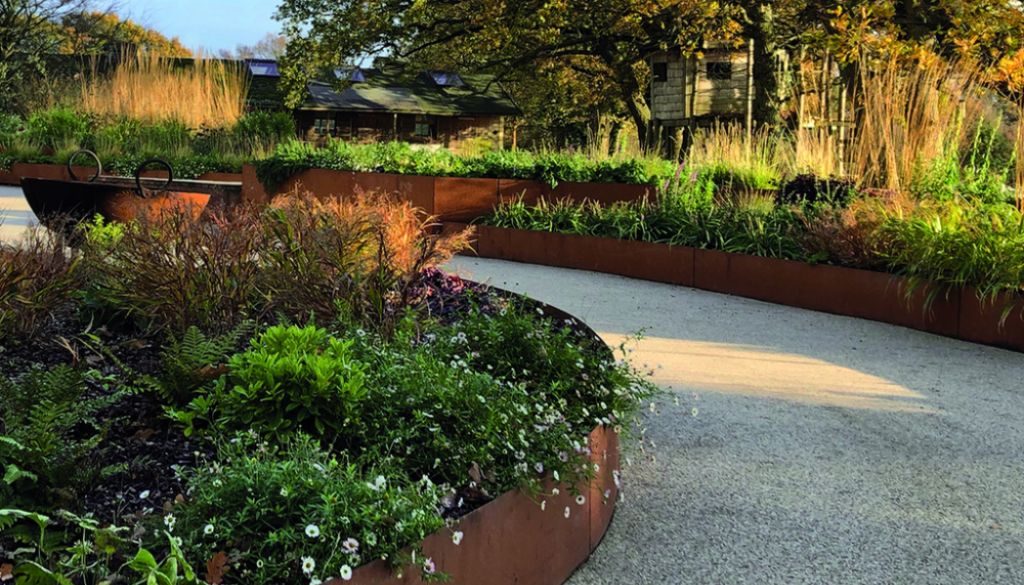 Corten Steel Landscape Design Ideas