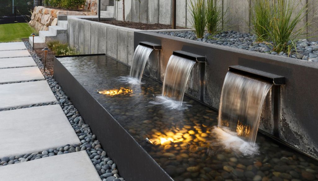 Water Features and Irrigation as Fire Mitigation