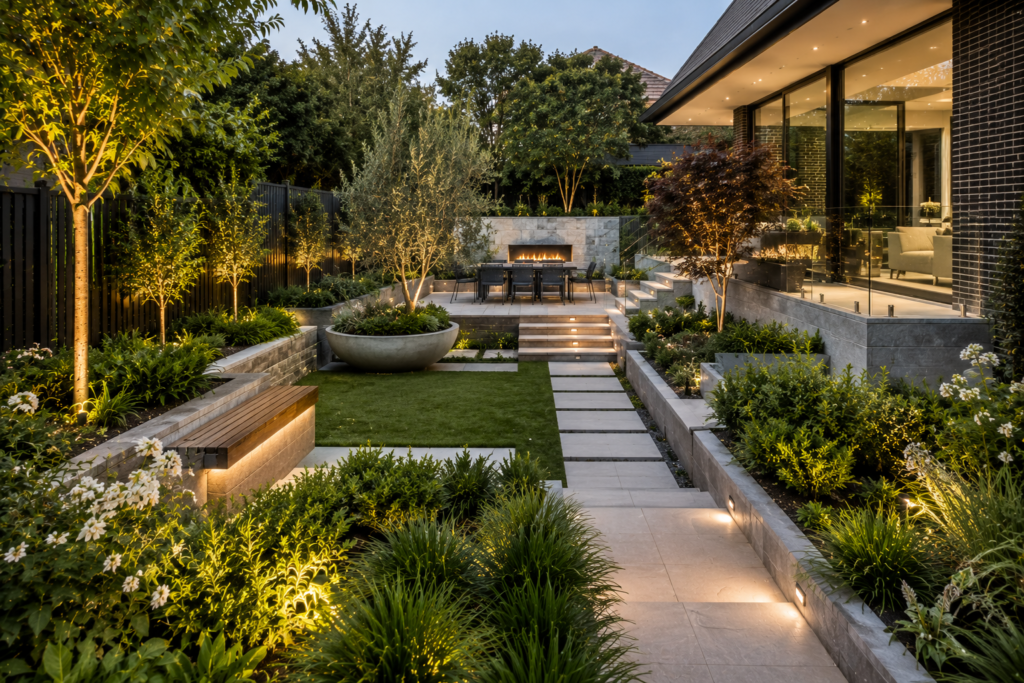Landscape architecture documentation for a Canterbury residential development